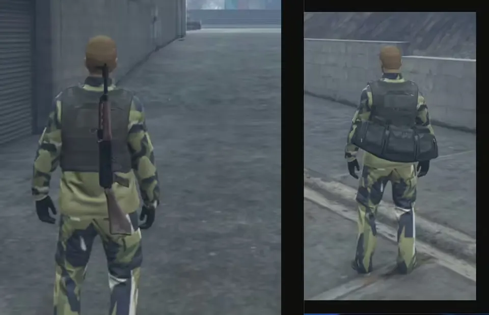 Weapon On Back – Free FiveM Mods
