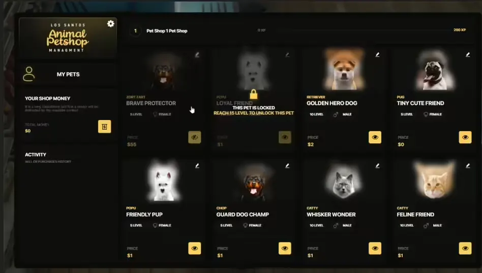 Lab Pet V3 FiveM resource preview