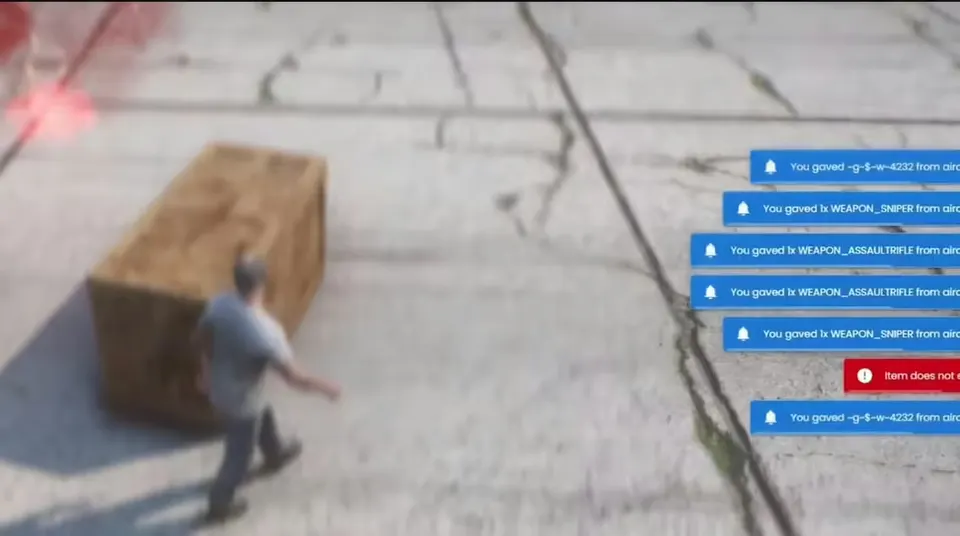 Realistic Airdrop FiveM resource preview