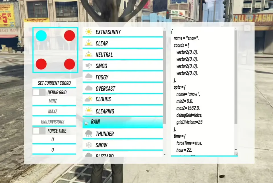 Weather & Time System FiveM resource preview 2