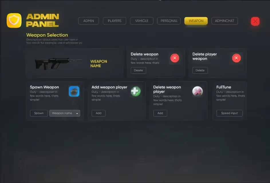Izzy - Admin Menu FiveM resource preview 6