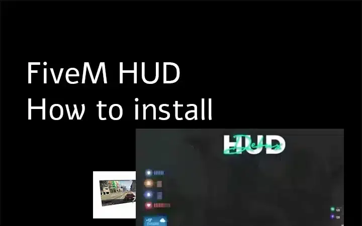 Wie man ein FiveM HUD (ESX, QBCore und QBOX) installiert