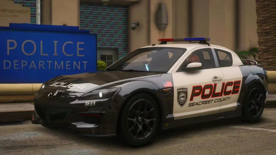 2009 Mazda RX8 SCPD: GTA V Setup and Version 2.1 Notes