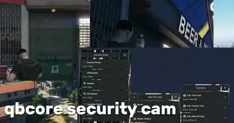 Script de cámara de seguridad QBCore