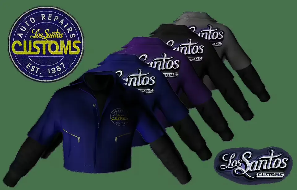 Los Santos Customs Overall - Free FiveM Clothes