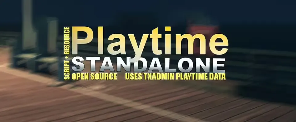Suivi du temps de jeu – Mods FiveM gratuits
