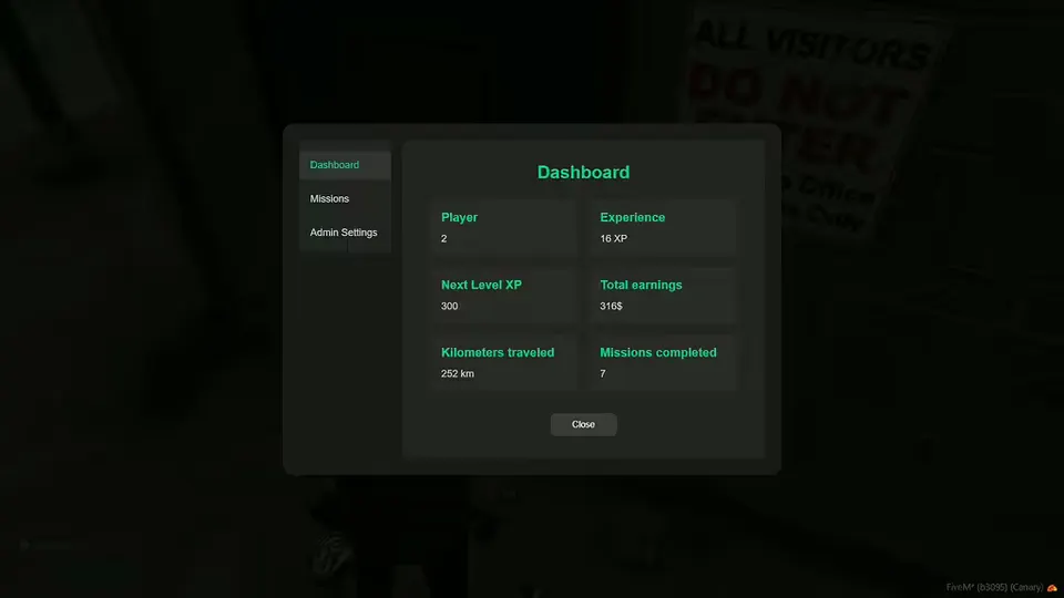 Vaga para caminhoneiro – Scripts de trabalho gratuitos para FiveM