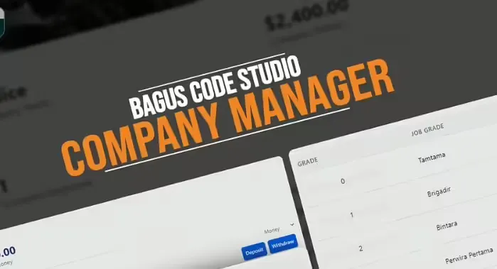 Gestão de Empresas – Scripts de Trabalho Gratuitos para FiveM