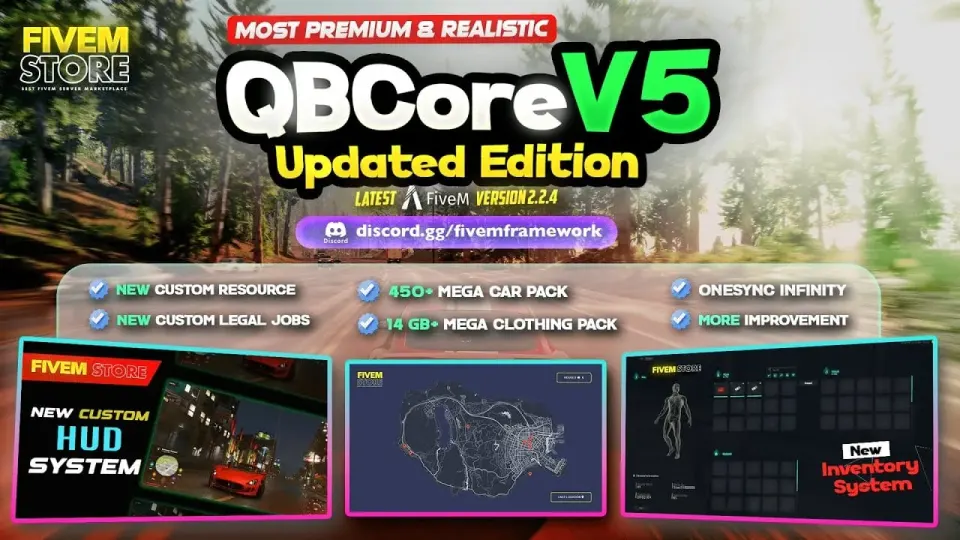 QBCore V5 FiveM Ressourcen-Vorschau 2