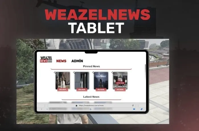 Aperçu de la ressource Debux Weazel News FiveM