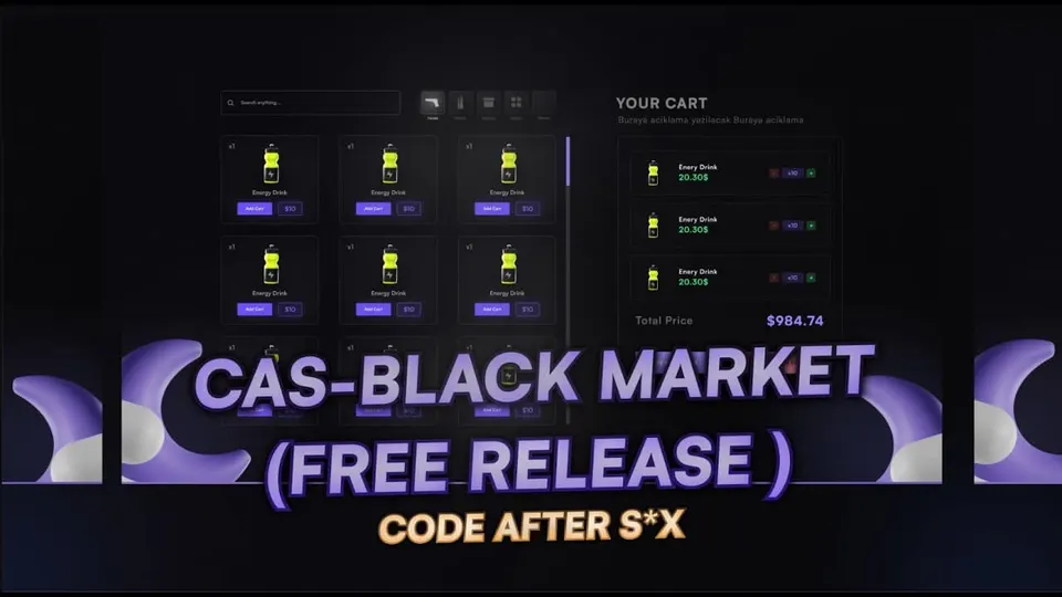 Script gratuit pour le marché noir – Mods FiveM gratuits