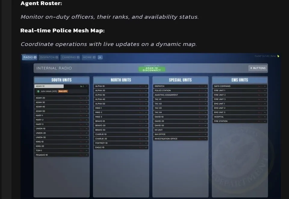 Origen Police (QBCore) FiveM resource preview 4
