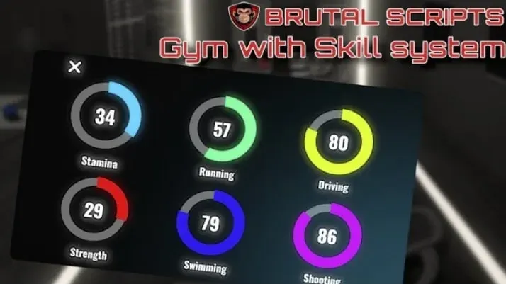 Brutal Gym FiveM resource preview 4