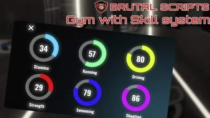 Brutal Gym FiveM resource preview 3