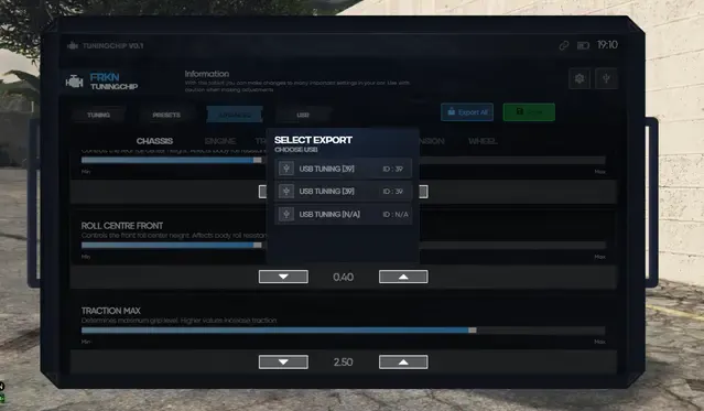 Tuning System FiveM resource preview 8