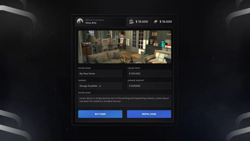 real-house for FiveM: Dependencies, Rent Logic and Access Checks