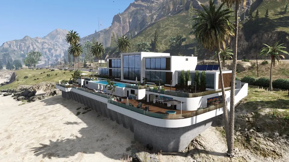 Manoir de plage