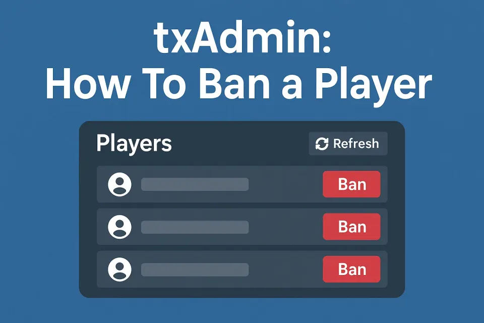 fivem banimento do txadmin