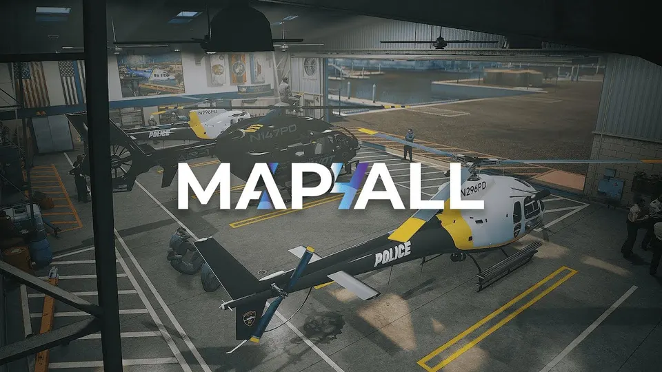 Aperçu de la ressource Map4All Air Patrol FiveM