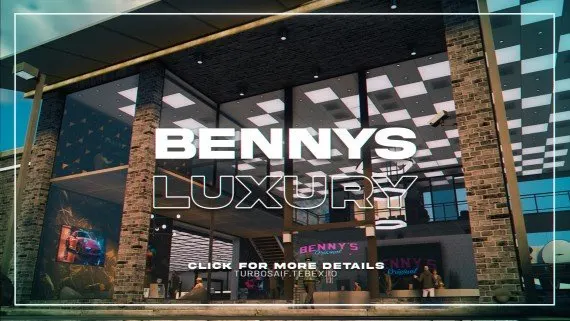 TStudio Bennys FiveM resource preview