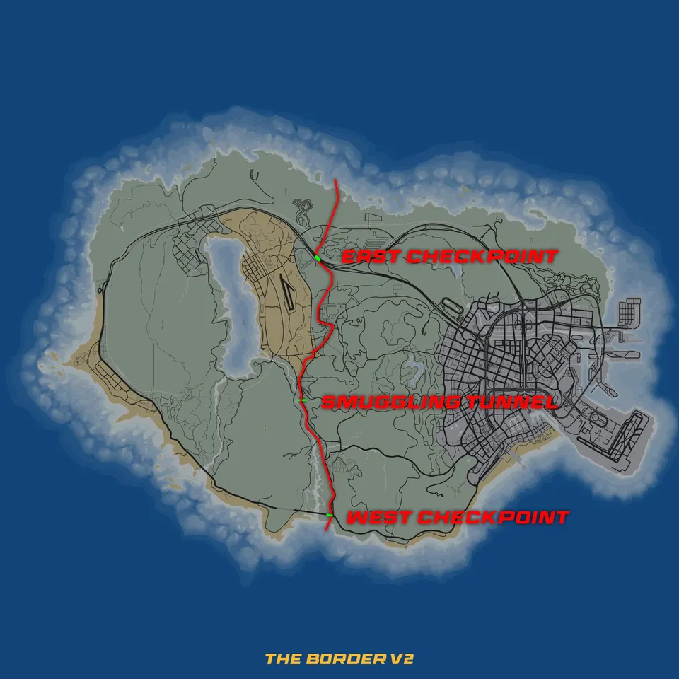 THE BORDER V2 FiveM Ressourcen-Vorschau 2