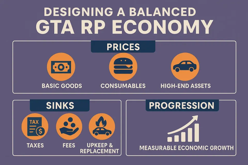 Balance a GTA RP Economy Around Player Progression