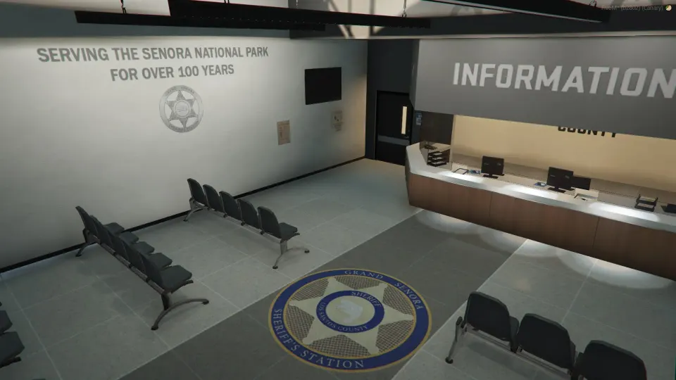 Senora Sheriff's Station FiveM prévia do recurso 2