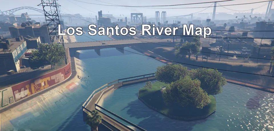 Los Santos River Map