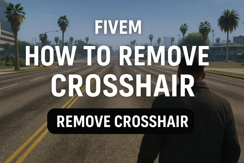 How to Remove the Crosshair in FiveM (HideHudComponentThisFrame 14)