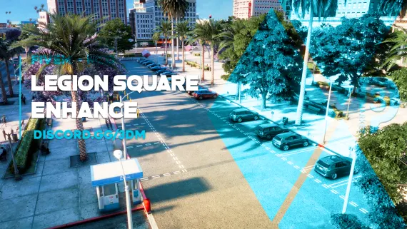 3DMarket Legion Square Enhance FiveM resource preview 2