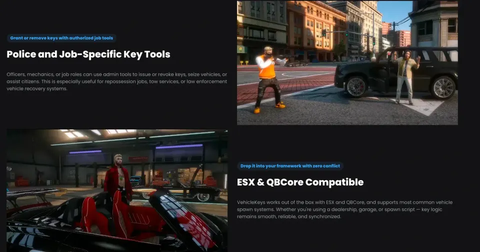 Quasar Vehiclekeys 2.0 FiveM Ressourcen Vorschau 2