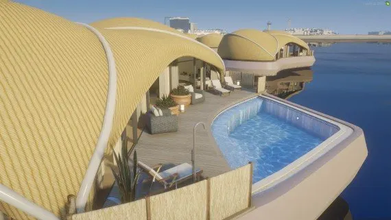 Aperçu de la ressource TStudio Pearls Resort FiveM 2