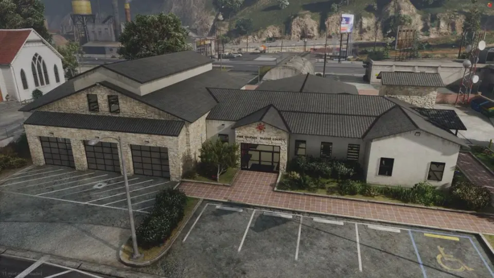 RedSaint Paleto fire department FiveM MLO thumbnail