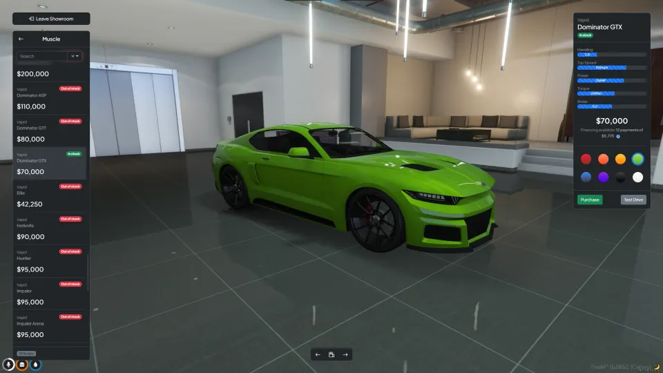 JG Dealerships FiveM Ressourcen-Vorschau 7