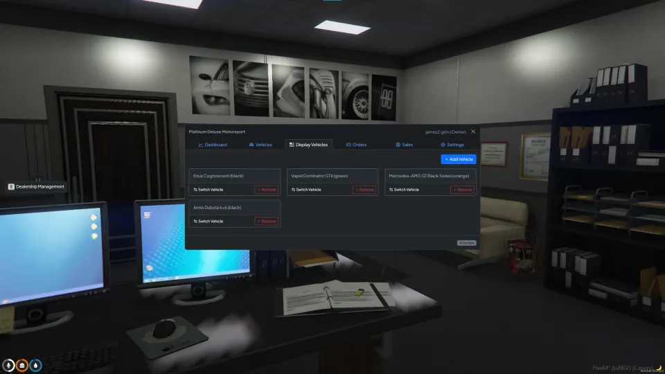JG Dealerships FiveM Ressourcen-Vorschau 2