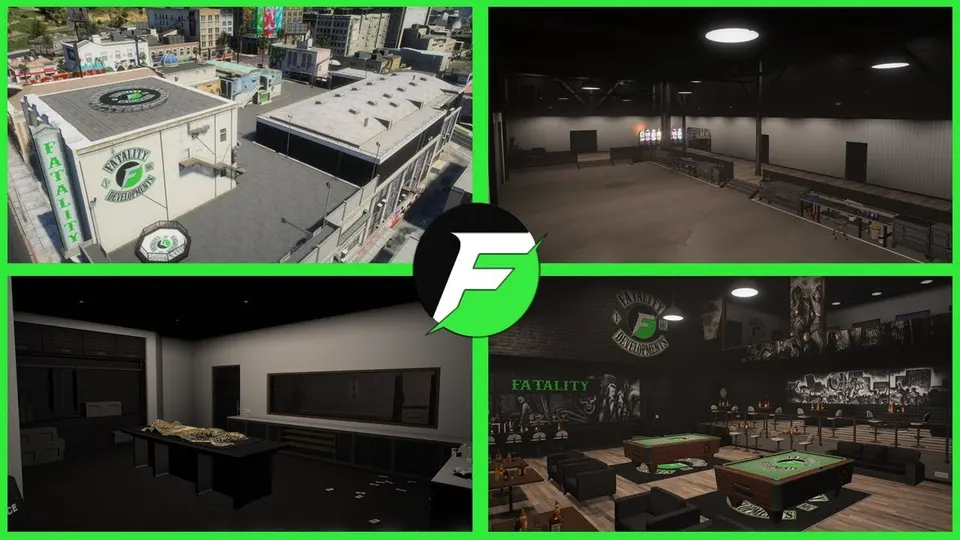 Fatality Vinewood MC Clubhouse FiveM resource preview