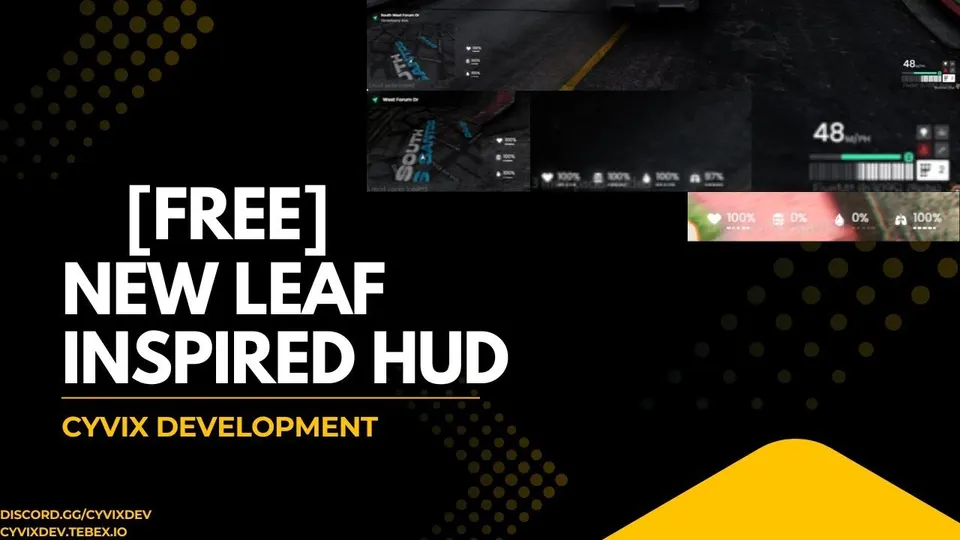 New Leaf HUD for FiveM