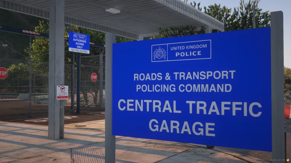 UK Police Traffic Base FiveM resource preview