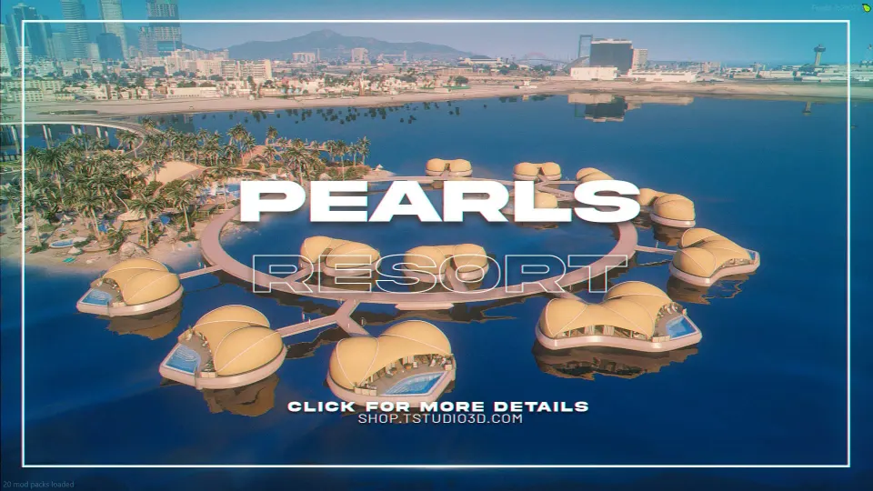 Aperçu de la ressource TStudio Pearls Resort FiveM