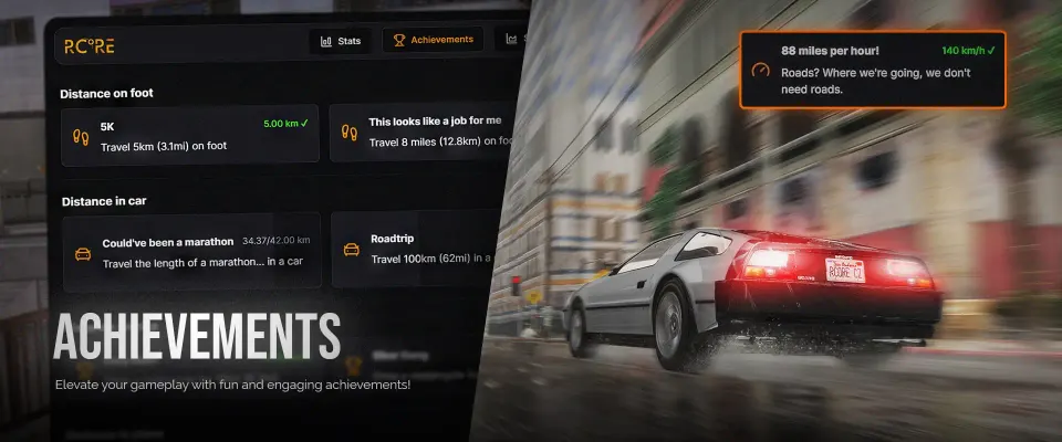 Statistics & Achievements FiveM resource preview 3