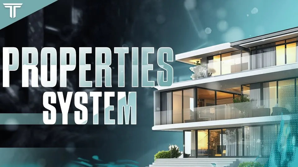 NoLag Properties System FiveM housing script preview