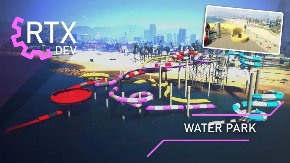 RTX Waterpark FiveM resource preview