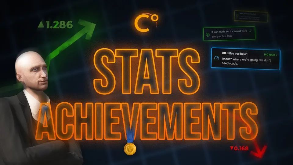 Statistics & Achievements FiveM resource preview