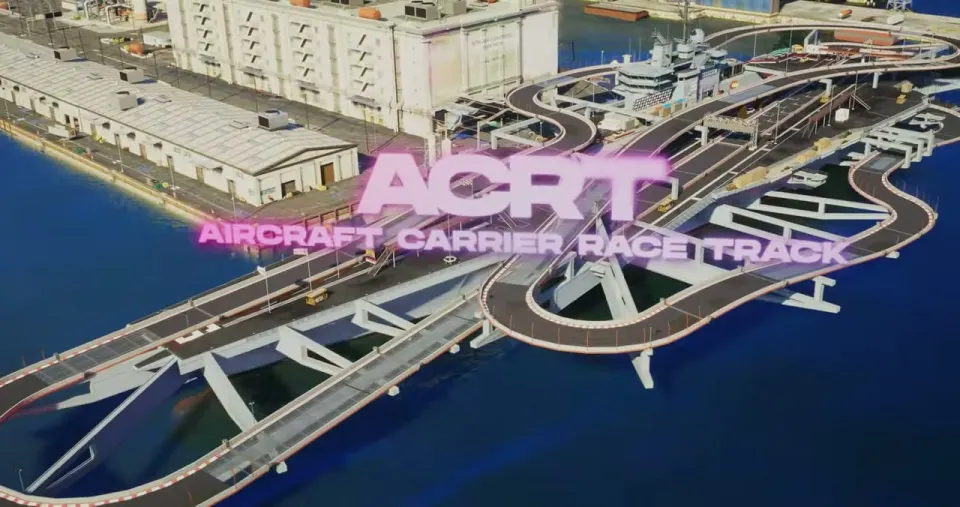 Aircraft Carrier Racetrack FiveM preview de recurso 3