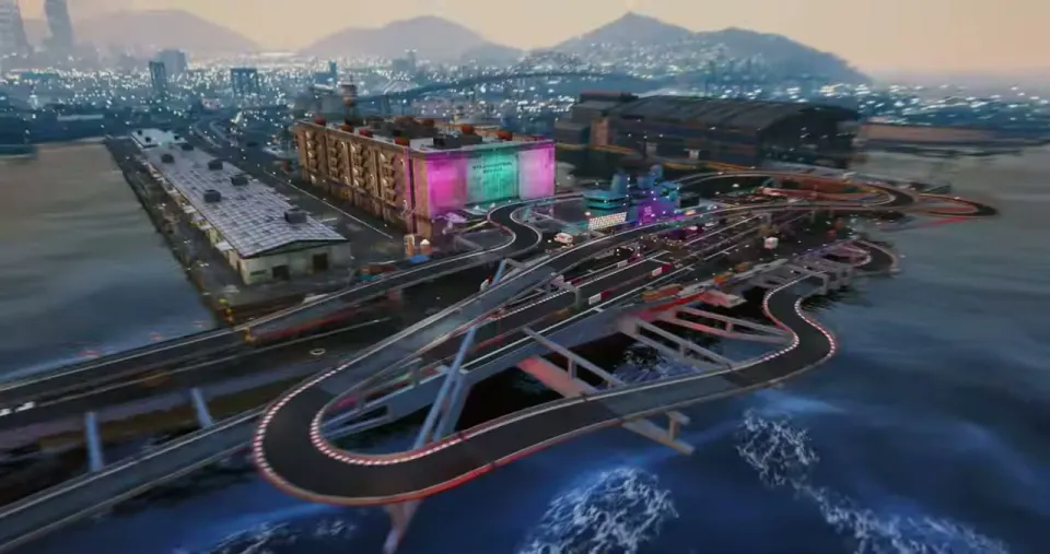 Aircraft Carrier Racetrack FiveM preview de recurso 8