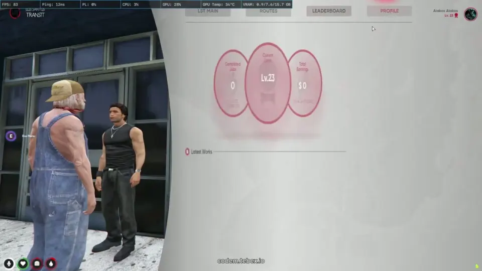 CodeM LSTransit FiveM resource preview 4