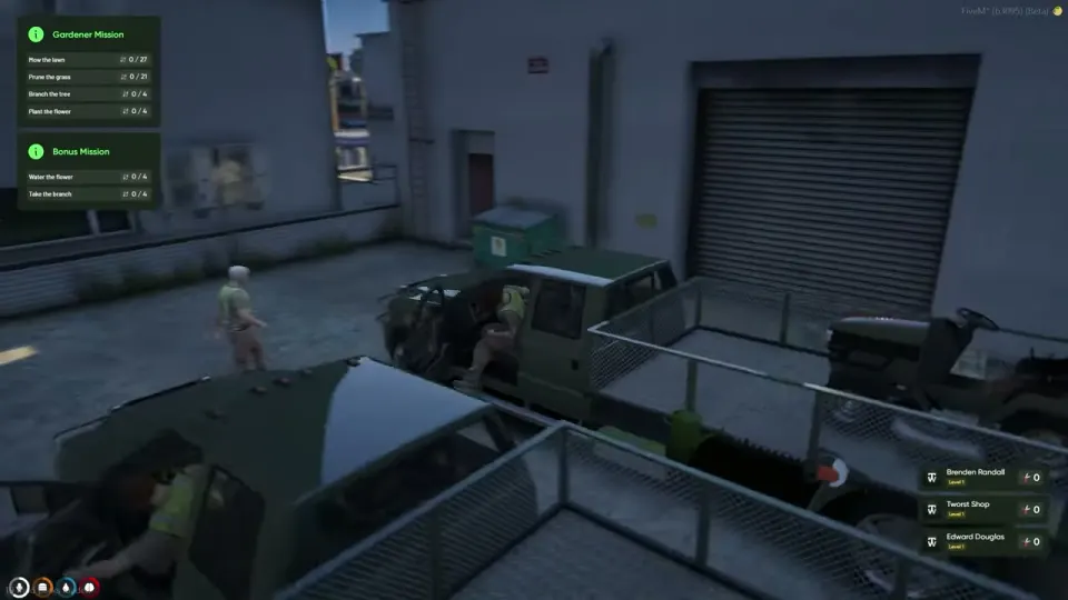 Multiplayer Gärtner Job FiveM Ressourcen Vorschau 5