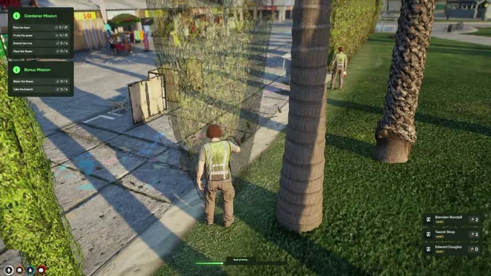 Multiplayer Gärtner Job FiveM Ressourcen Vorschau 6