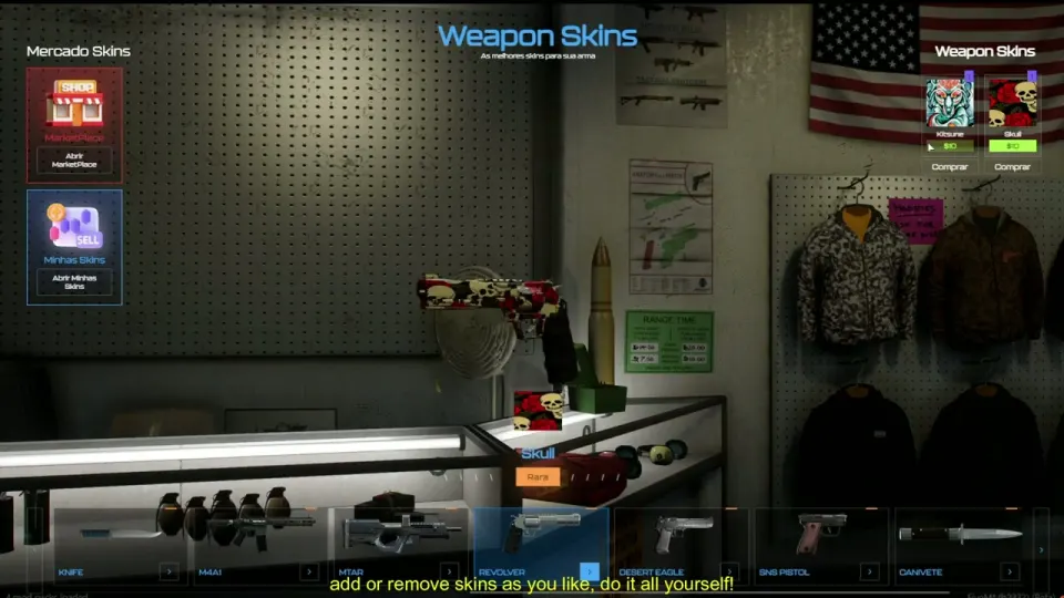 Energy Skins Weapons V2 - ESX - QBCORE FiveM vista previa del recurso 5
