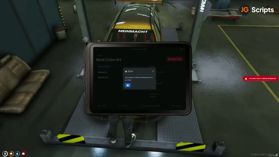 JG Mechanic (Bundle) FiveM Ressourcen-Vorschau 7